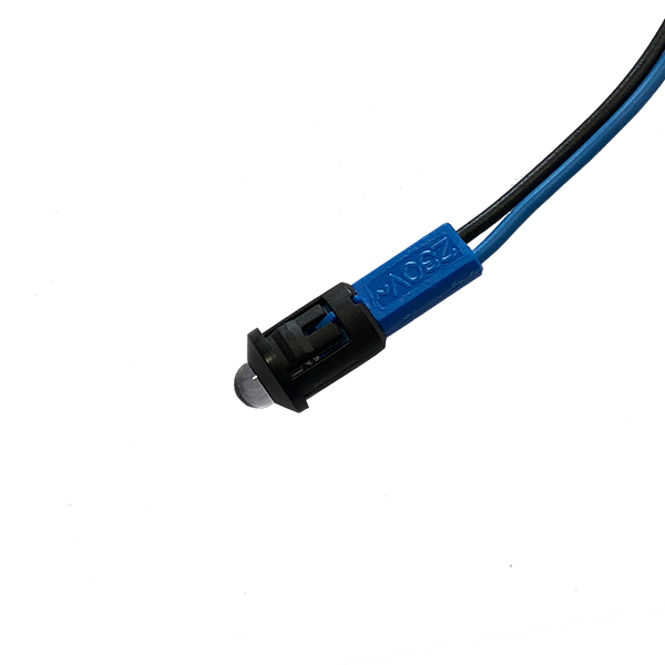 Piloto Led 9,5(8)mm 230V Azul Alto Brillo