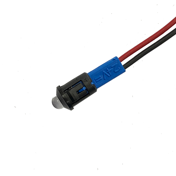 Piloto Led 9,5(8)mm 24V Azul Alto Brillo