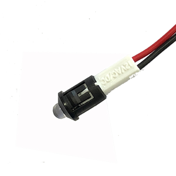 Piloto Led 9,5(8)mm 12V Blanco Alto Brillo