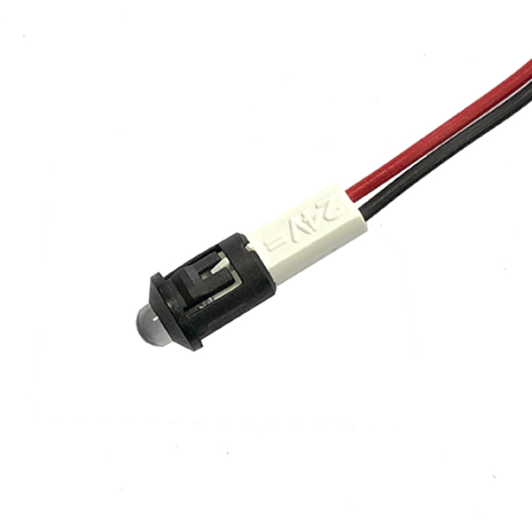 Piloto Led 9,5(8)mm 24V Blanco Alto Brillo