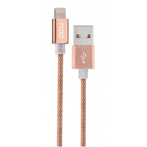 Cable Lightning - USB Aluminio Dorado