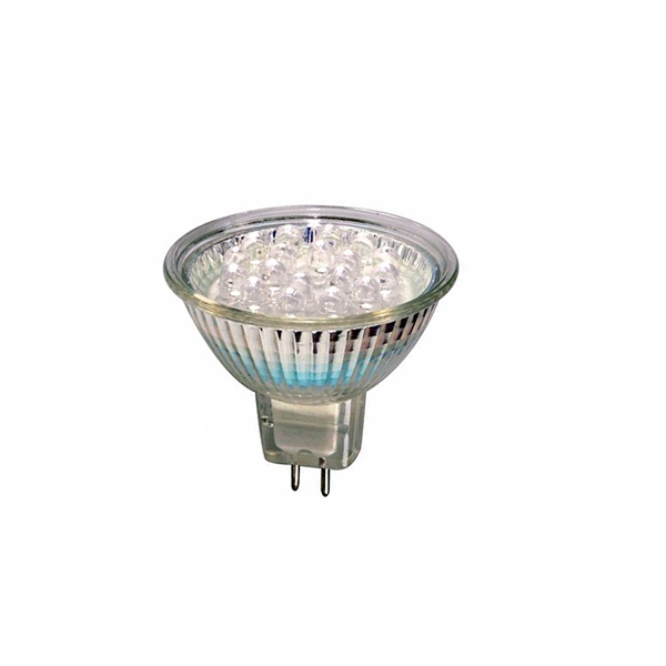 BOMBILLA LED 12V MR16 1W ROJO (hasta finalizar existencias)