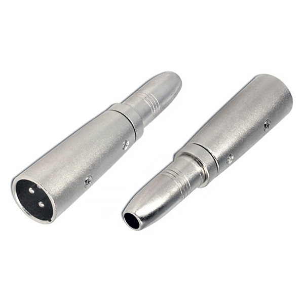Adaptador XLR3 Macho/Jack6,3St Hembra