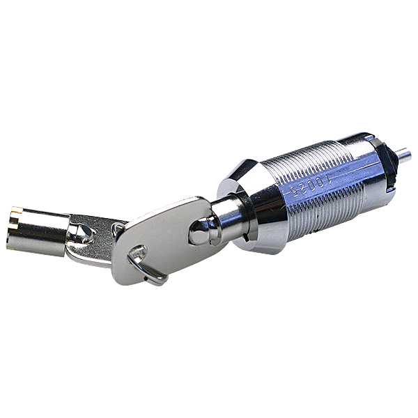 Interruptor Llave 2P Off-On 3A/250V Bloqueo en ON M19
