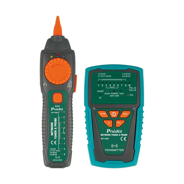 MT-7028 Tester redes LAN y localizador de cable
