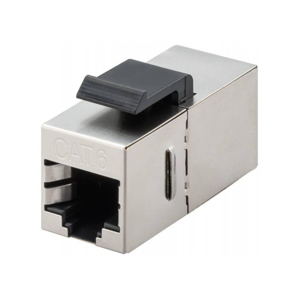 Adaptador Keystone Cat6 FTP RJ45 Hembra-Hembra