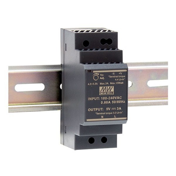HDR-30-24 FUENTE CARRIL DIN 24VDC 36W
