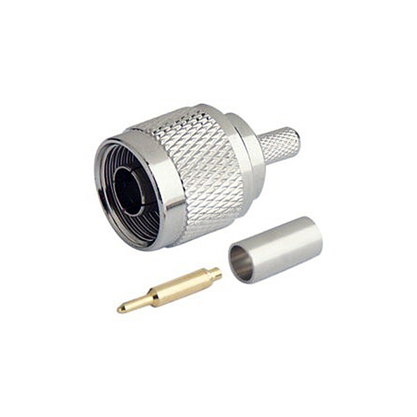 Conector N Macho RG59 Crimpar