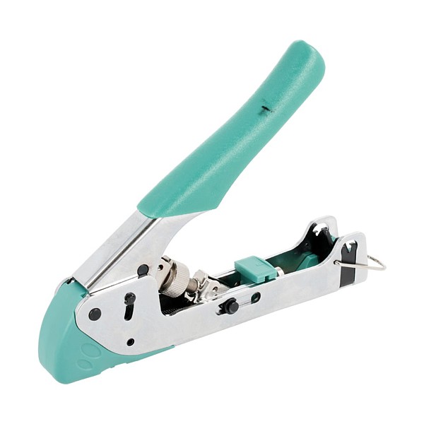 ENGASTADORA CONECTORES COAXIALES DE COMPRESION CP-313