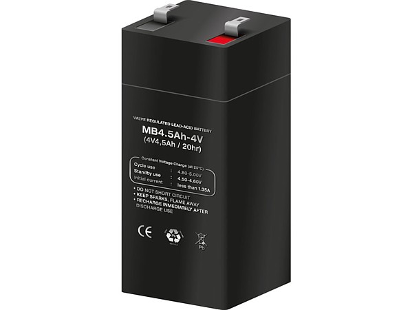 Bateria 4V 4,5Amp Plomo AGM