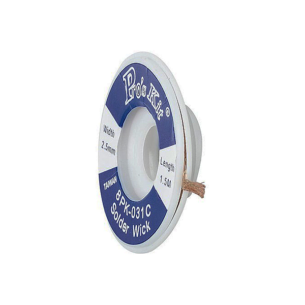 MALLA DESOLDAR 2.5mm x 1.5mt