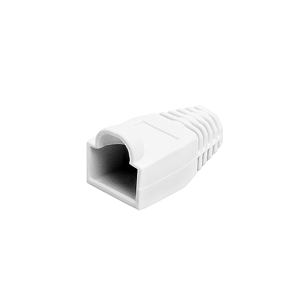 Protector RJ45 blanco para cable 6mm