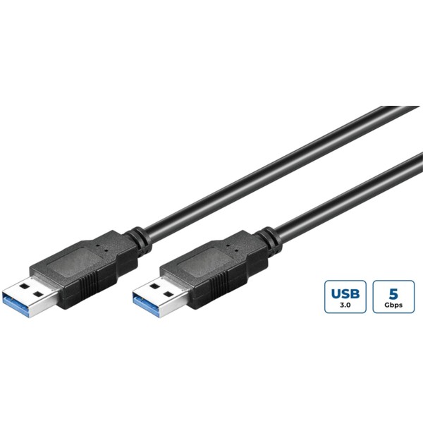 Cable USB 3.2 A Macho-Macho 2Mts