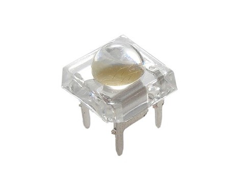 LED PIRAÑA SUPERFLUX 3mm AMARILLO 2200mcd