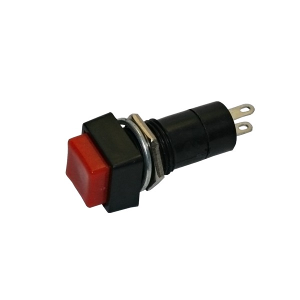 925-R Pulsador OFF-(ON) 2A/250V ROJO