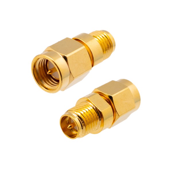 Adaptador RP/SMA Hembra - SMA Macho (normal)