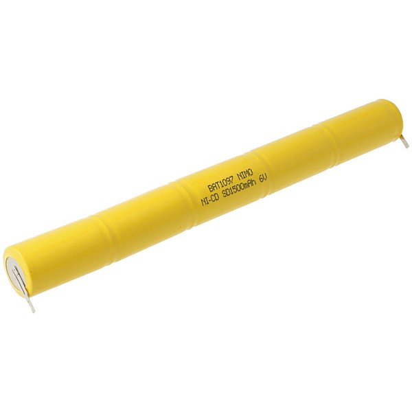 Pack de baterías 6,0V/1500mAh Ni-Cd SSCD1500x5