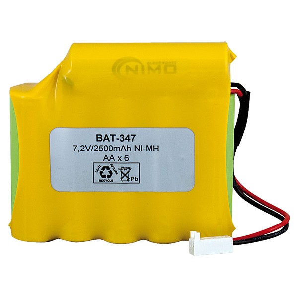 Pack de baterías 7,2V/2500mAh NI-MH R06 (AA) x6 BAT347