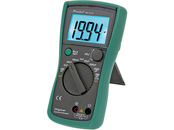 CAPACIMETRO 0,1PF A 20.000UF MT-5110