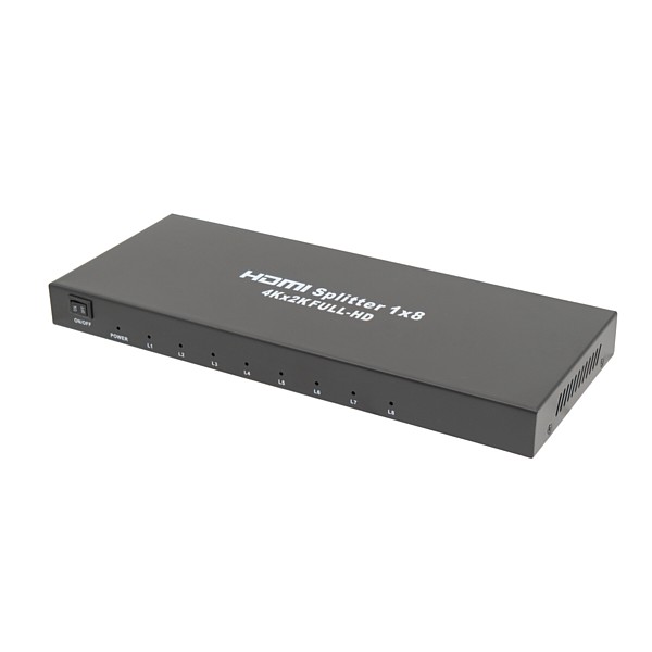 Multiplexor/Splitter HDMI 4K@30Hz 8 Salidas