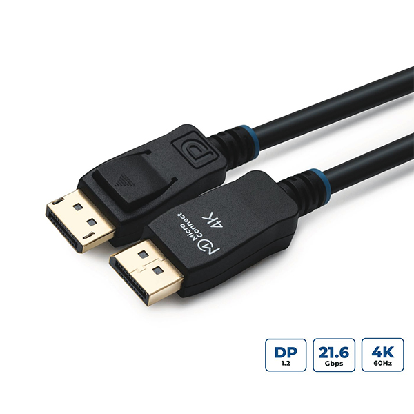 Cable DisplayPort 1.2 Macho-Macho 2mts