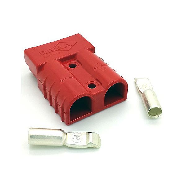 SR-50 Rojo Conector ANDERSON hermafrodita de potencia