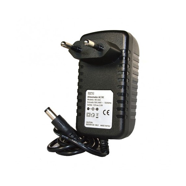 Alimentador 12Vdc/2Amp jack 5,5x2,1mm EG0152
