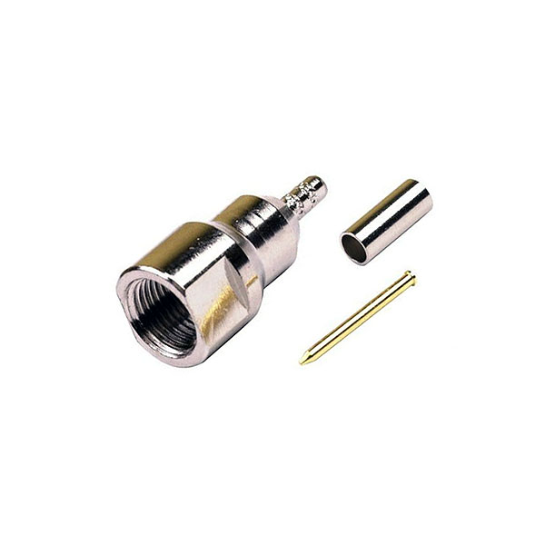 Conector FME Macho RG174 Crimpar