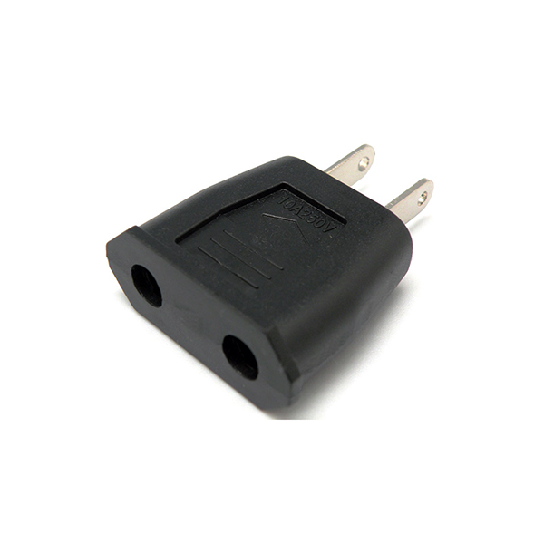 Adaptador Clavija Eu-Usa Machos Planos