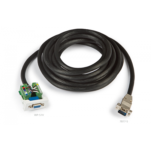 Panel de conexión VGA 5MT WP-51V-5