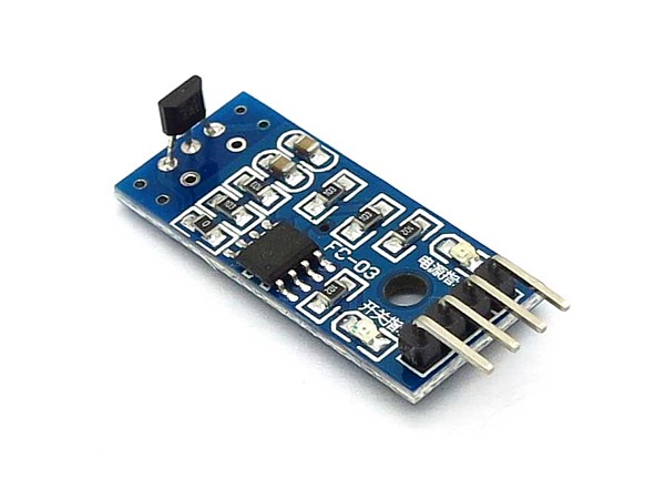 3144E Modulo sensor Hall de campo magnetico 4 patas