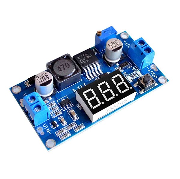 XL6009 Modulo Booster Step Up Dc-Dc + Voltimetro