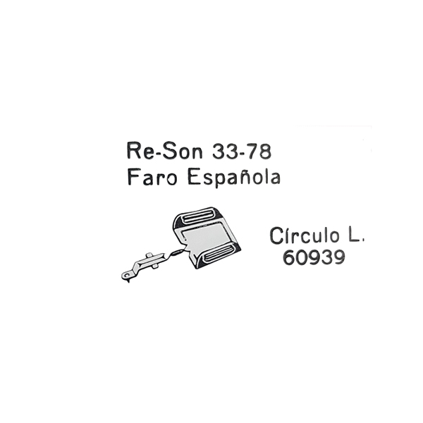 Aguja ceramica SOMAY para Faro Española (hasta finalizar existencias)