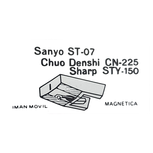 Aguja magnetica SOMAY para Sanyo ST07 (hasta finalizar existencias)