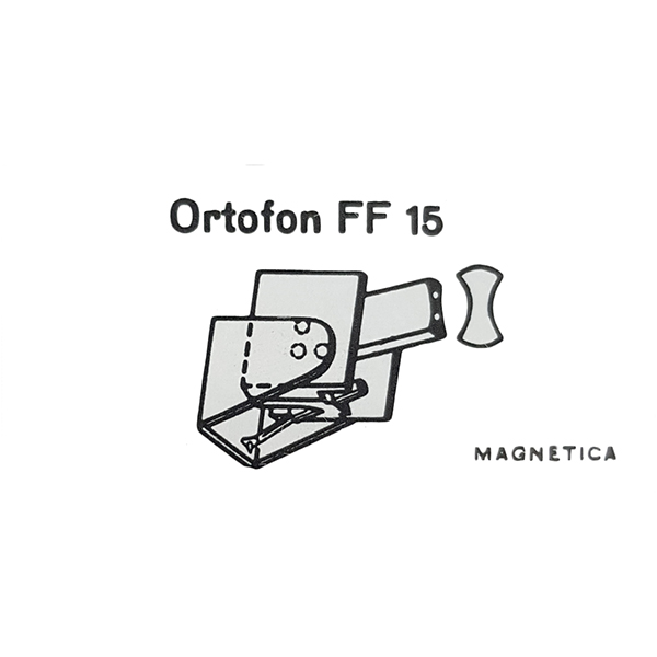 Aguja magnetica para Ortofon FF15 (hasta finalizar existencias)