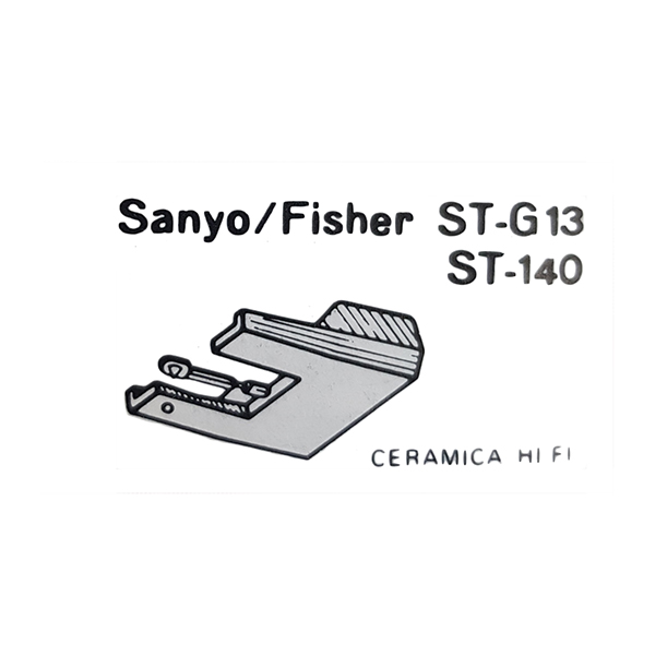 Aguja ceramica HIFI para Sanyo / Fisher STG13 (hasta finalizar existencias)
