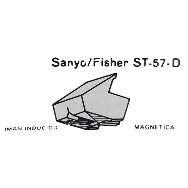 Aguja magnetica para Sanyo / Fisher ST57 (hasta finalizar existencias)
